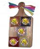 Key west Rubbers 5 pk Variety Rubs on Wooden Cutting Board
